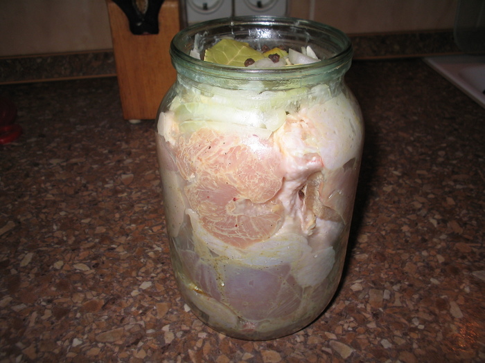 Курица в банке в духовке пошаговый рецепт с фото как приготовить вкусно на натяжныепотолкибрянск.рф