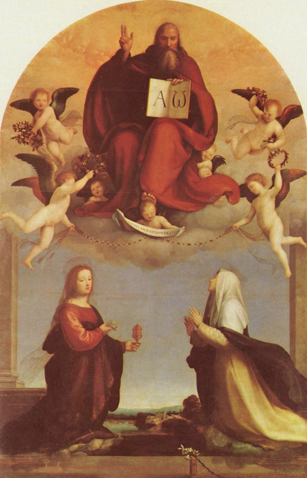 Марией Магдалиной и святой