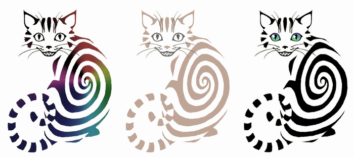 cat tattoo design