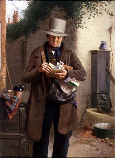 William Edward Millner  The Village Postman (450x618, 42Kb)