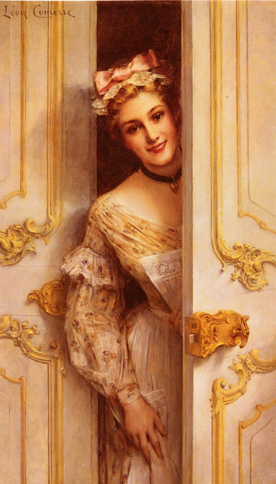 Lêon François Comerre (1850-1916)_The_Pretty_Maid (399x699, 104Kb)