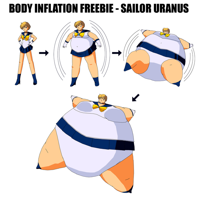 Body inflation cartoon