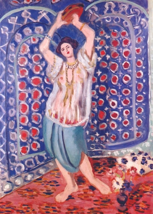 Одалиска с бубном, 1923-24 (500x700, 310Kb)