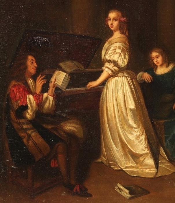Женщина за фортепьяно. (605x700, 289Kb)