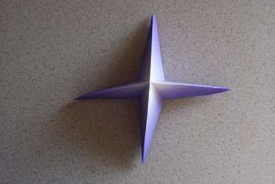 Букет цветов оригами из бумаги. Фото мастер-класс (7) (400x268, 92Kb)