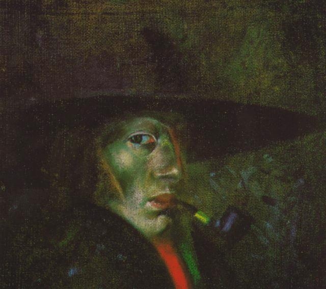 Self-portrait (Figueres), 1921 (640x568, 164Kb)