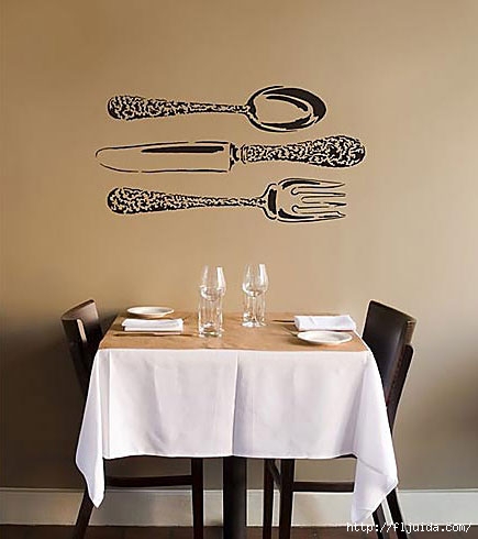 SilverWare-stencil-utensils (435x490, 93Kb)