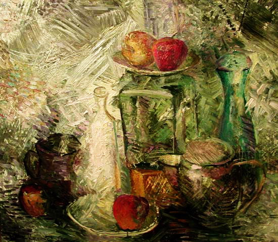 Натюрморт в зеленом, 2001 (550x480, 97Kb)