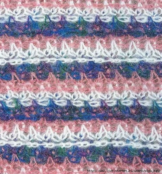 Tunisian Crochet 100 Patterns 052 (557x598, 353Kb)