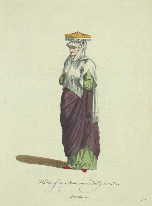 Armenian ladiy in 1581 (516x700, 169Kb)