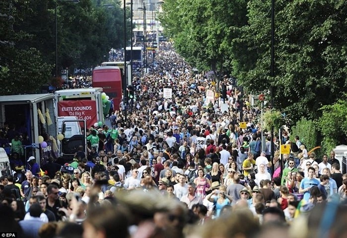 Карнавал в Ноттинг-Хилл, Лондон. Фото 12