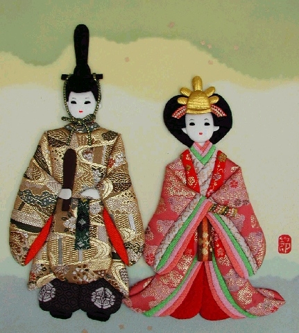 Панно с японскими куклами в технике пэчворка без иголки (18) (431x480, 184Kb)