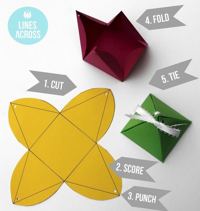 10 способов сделать красивые подарочные коробки своими руками - Лайфхакер
