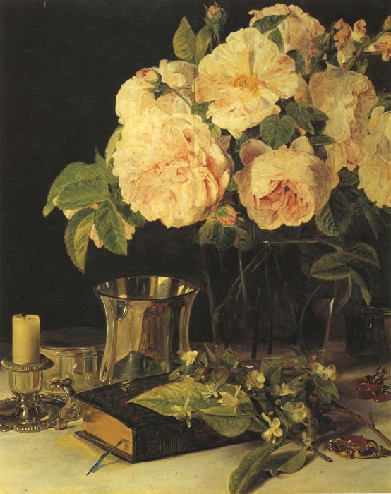 Розы в стекле, 1831 (554x700, 255Kb)
