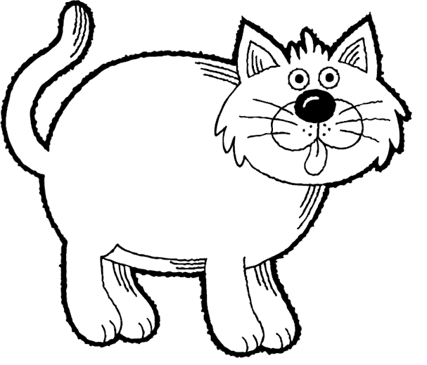 Cats_coloring_pages_fatcat (607x519, 15Kb)