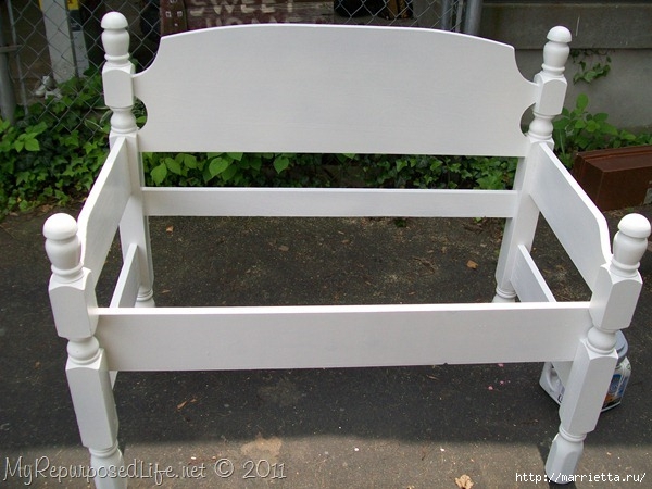 садовое кресло из детской кровати (12) (600x450, 174Kb)