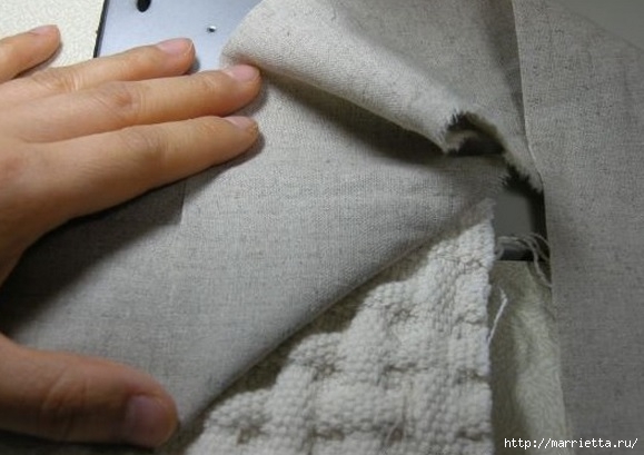 Окантовка лоскутного панно и одеяла. Фото мастер-класс (4) (579x409, 117Kb)