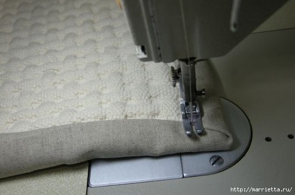 Окантовка лоскутного панно и одеяла. Фото мастер-класс (14) (575x381, 95Kb)