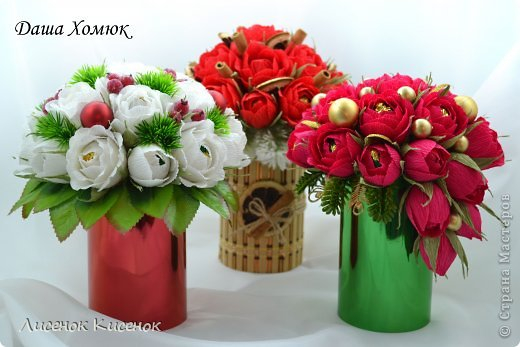 Свит-дизайн. Розы из гофрированной бумаги (19) (520x347, 164Kb)