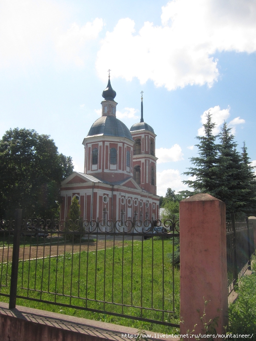 Церковь св. Бориса и Глеба в Белкино