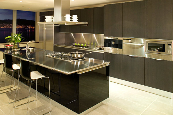 modern-kitchen-design-ideas-stainless-steel-countertops-black-cabinets (600x399, 182Kb)