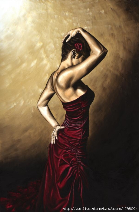 Flamenco Woman (459x700, 179Kb)