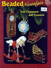 Beaded nostalgia Tree ornaments and treasures