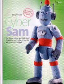 ALAN DART Simply Knitting Pattern CYBER SAM ROBOT 