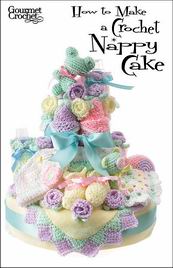 How to Make a Crochet Nappy Cake