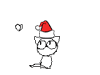 xmas_cat_by_AuraRinoa (100x75, 34Kb)