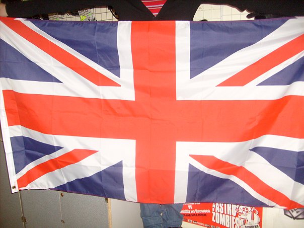 как рисовать британский флаг