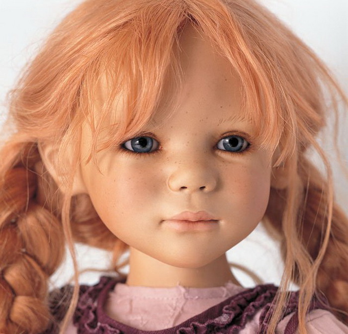 Коллекционные куклы Annette Himstedt/Частичка детства (700x672, 116Kb)