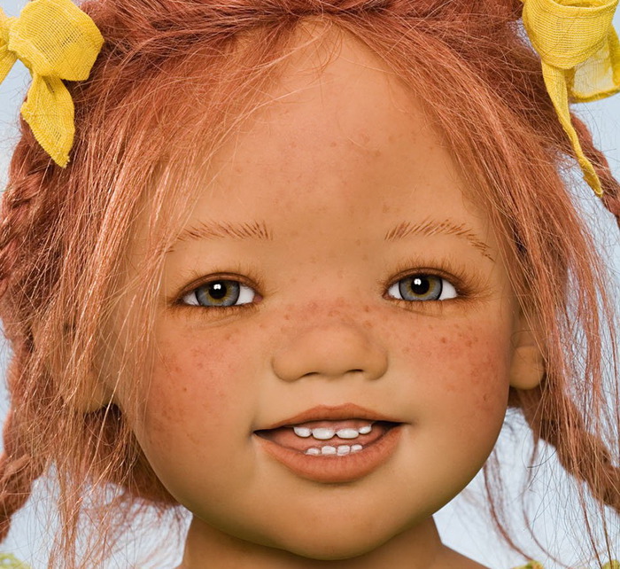 Коллекционные куклы Annette Himstedt/Частичка детства (700x642, 168Kb)