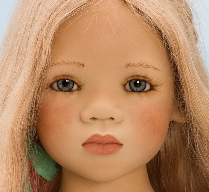 Коллекционные куклы Annette Himstedt/Частичка детства (699x640, 126Kb)