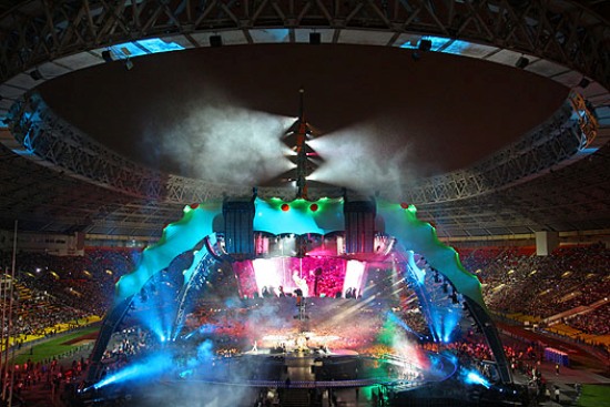 Долгожданный концерт 'U2' в Москве, 25 августа 2010 года.