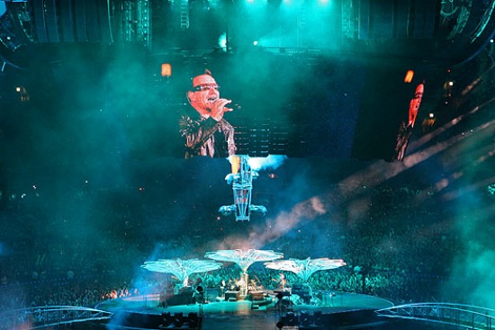 Долгожданный концерт 'U2' в Москве, 25 августа 2010 года.