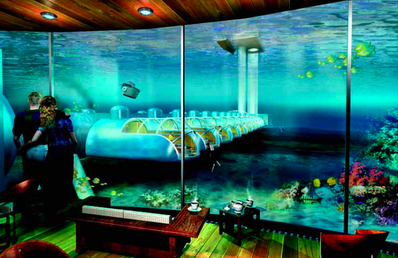 Отель под водой – это реально!