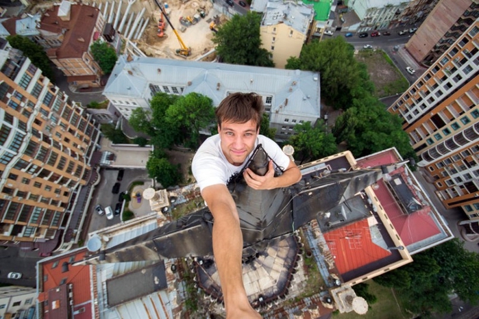 Эффектные изображения с крыш советских домов