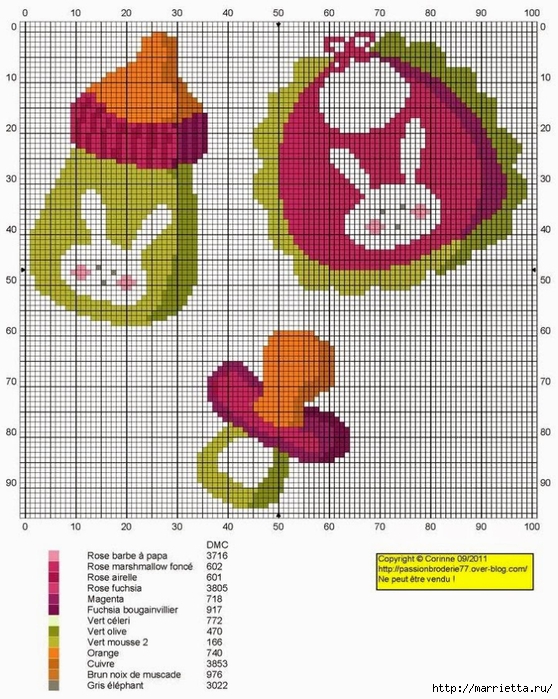 Схемы вышивки для новорожденного (3) (558x700, 320Kb)