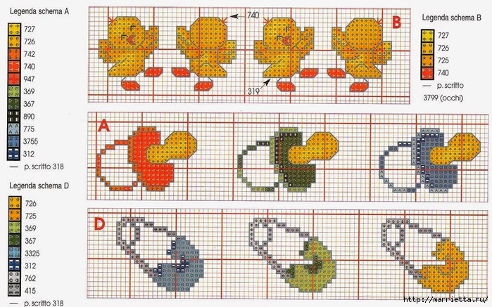 Схемы вышивки для новорожденного (4) (700x437, 311Kb)