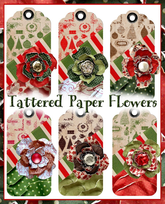 Tattered_Paper_Flowers_Christmas_Tags_Sample (567x700, 545Kb)