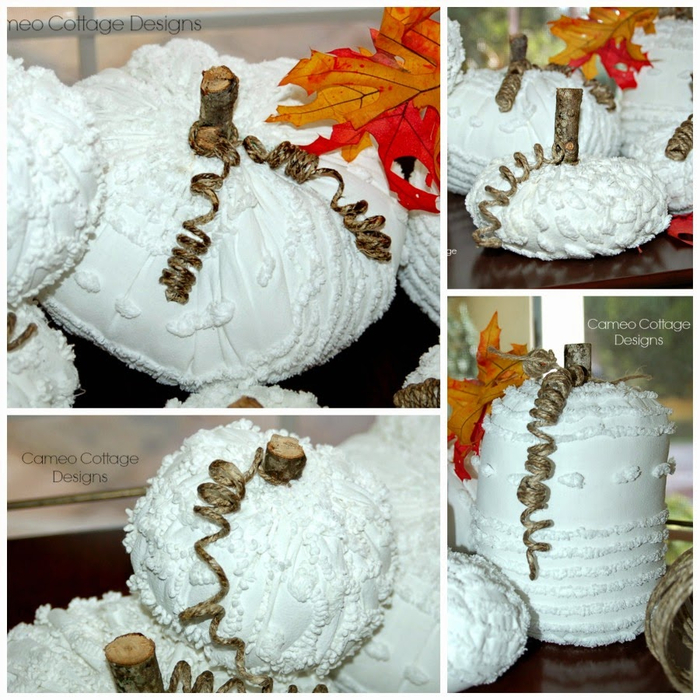 White _ Vintage _ Chenille _ Pumpkins _ 0030 (700x700, 513Kb)