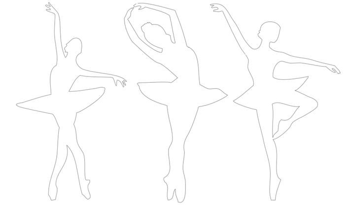 Как сделать снежинки-балеринки из бумаги своими руками, идеи и шаблоны