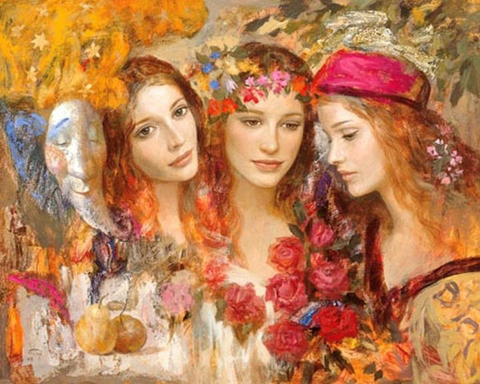 Goyo Dominguez 1960 - Spanish-born British Romantic Realist painter - Tutt'Art@ (34) (700x560, 452Kb)