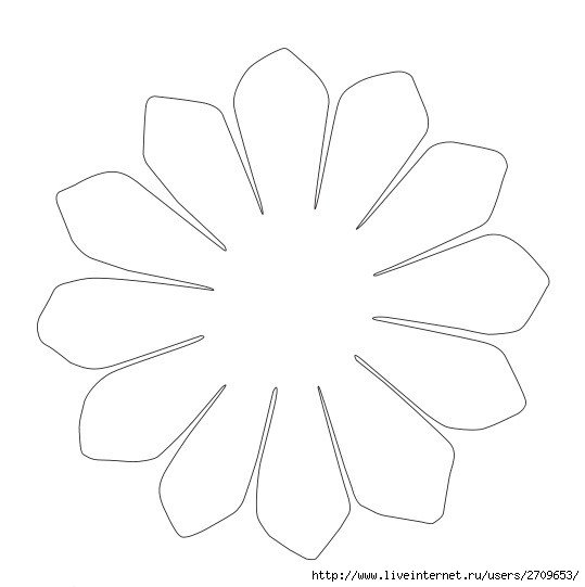 Petal template2 (539x541, 51Kb)