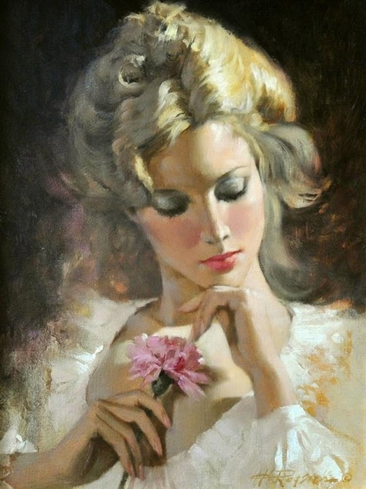 Howard Rogers - ImpressioniArtistiche-37-Pink Carnation (523x700, 350Kb)