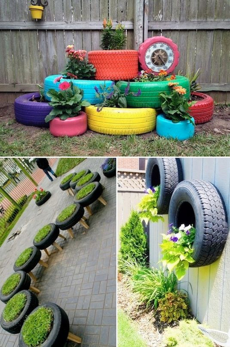 24-Creative-Garden-Container-Ideas-Tire-planters-4 (464x700, 411Kb)