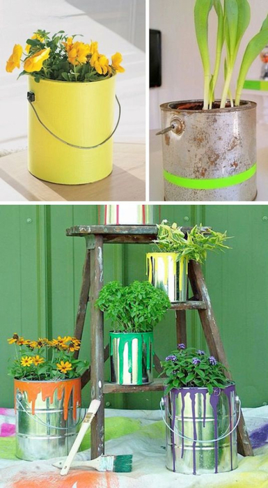 24-Creative-Garden-Container-Ideas-Use-paint-cans-as-planters-13 (385x700, 295Kb)