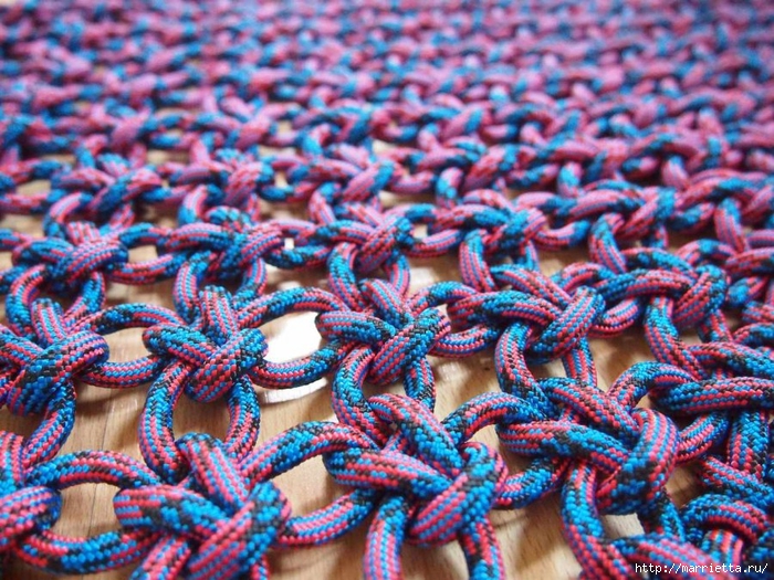 Плетение коврика из веревки (9) (700x525, 393Kb)