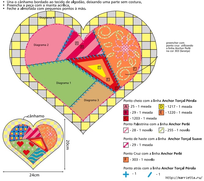 Сердечки - шьем, вяжем, вышиваем (1) (667x593, 233Kb)